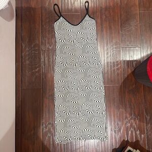SOLD Bershka size medium knit midi dress
